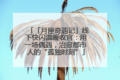 「月匣奇遇记」线下快闪温暖收官：用一场偶遇，治愈都市人的“孤独时刻”