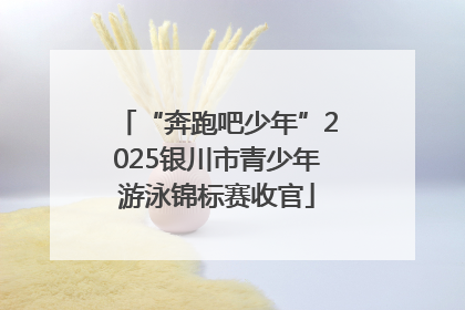 “奔跑吧少年”2025银川市青少年游泳锦标赛收官