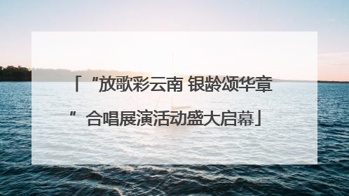 “放歌彩云南 银龄颂华章”合唱展演活动盛大启幕