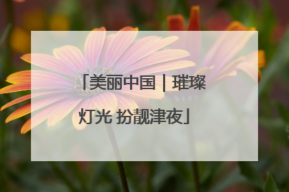 美丽中国｜璀璨灯光 扮靓津夜