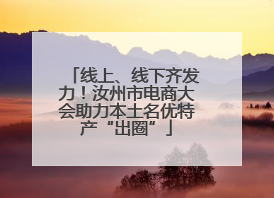 线上、线下齐发力！汝州市电商大会助力本土名优特产“出圈”