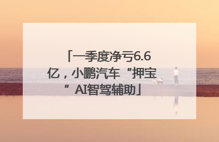 一季度净亏6.6亿，小鹏汽车“押宝”AI智驾辅助