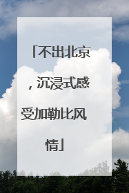 不出北京，沉浸式感受加勒比风情