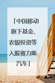 中国移动旗下基金、农银投资等入股赛力斯汽车