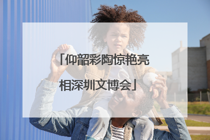 仰韶彩陶惊艳亮相深圳文博会