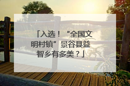 入选！“全国文明村镇”景谷县益智乡有多美？