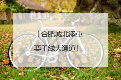 合肥城北添重要干线大通道