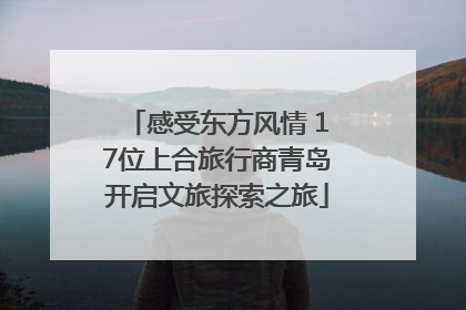 感受东方风情 17位上合旅行商青岛开启文旅探索之旅