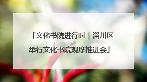 文化书院进行时｜淄川区举行文化书院观摩推进会