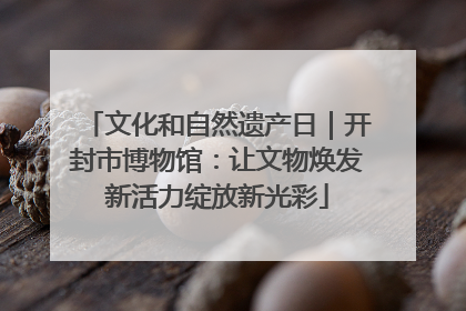 文化和自然遗产日｜开封市博物馆：让文物焕发新活力绽放新光彩