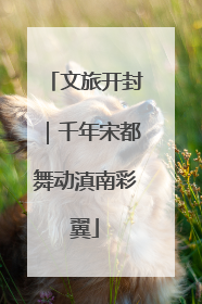 文旅开封｜千年宋都舞动滇南彩翼
