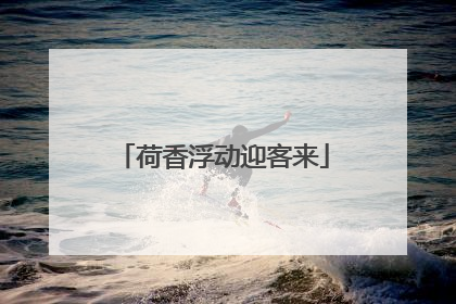 荷香浮动迎客来