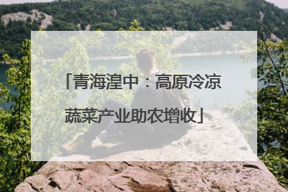 青海湟中：高原冷凉蔬菜产业助农增收