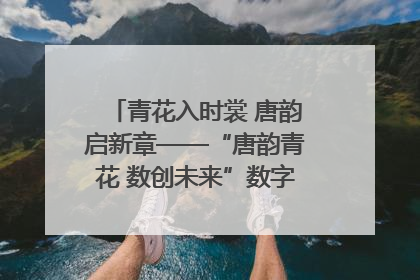 青花入时裳 唐韵启新章——“唐韵青花 数创未来”数字文创设计大赛启幕