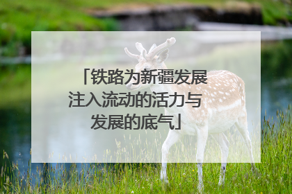 铁路为新疆发展注入流动的活力与发展的底气