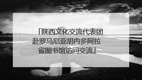陕西文化交流代表团赴罗马尼亚胡内多阿拉省图书馆访问交流