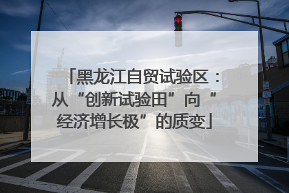 黑龙江自贸试验区：从“创新试验田”向“经济增长极”的质变