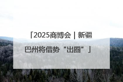 2025商博会｜新疆巴州将借势“出圈”